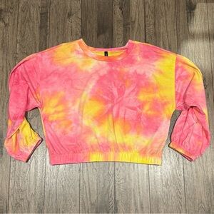 Savvi tie dye sweatshirt, size small